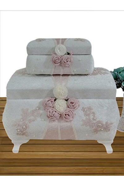 Hasret Çeyiz Söz Nişan Bohça Gelin Damat Çeyiz Sandık 2li 0325