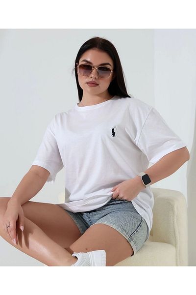 Skygo Tricou de damă cu broderie Pl