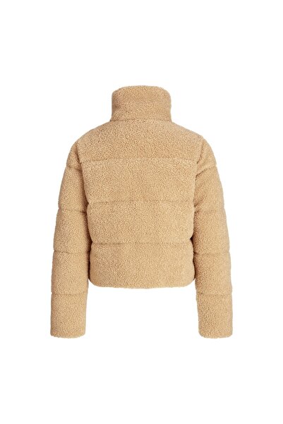 JJXX 12240601 Jxisa Bej Teddy Puffer Ceket - Otw