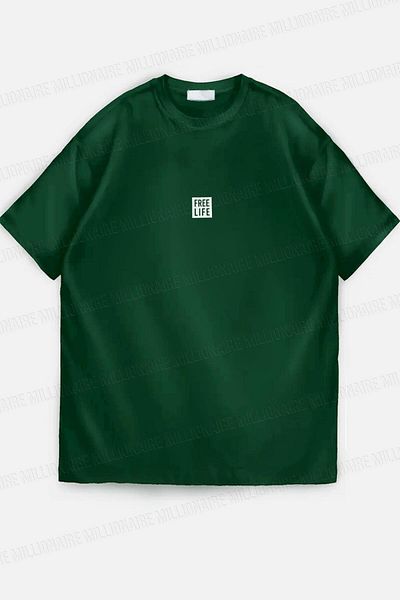 Teenage Millionaire Ανδρικό μπλουζάκι Salas Free Life Nefti Crew Neck Oversize