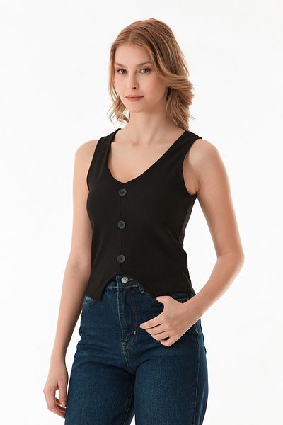Fulla Moda سترة مزخرفة بأزرار أساسية
