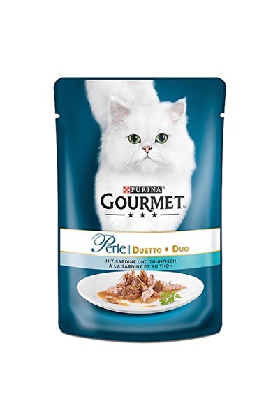 Gourmet Perle Izgara Ton Balıklı Yetişkin Kedi Yaş Maması 26x85 gr