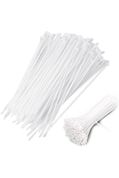 Generic Cable Ties - Nylon - Self-Locking Fastening for Home, Office, Garage, Workshop (100 Pack)