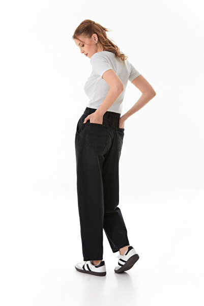 Fulla Moda Fermuarlı Şalvar Jean