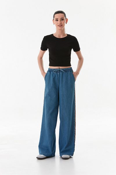 Fulla Moda Basic Crew Neck Crop T-Shirt
