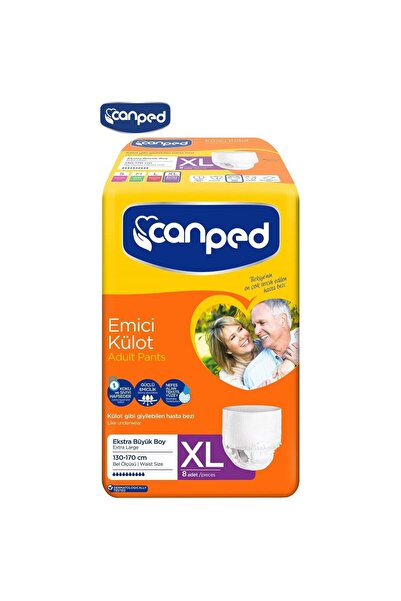 Canped سراويل داخلية ماصة 8 قطع // مقاس الخصر XL: 130 - 170 سم