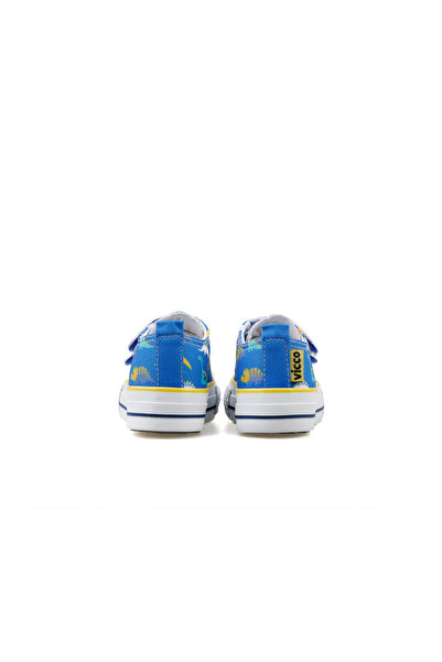Vicco Done Desenli Kız Okul Öncesi Beyaz/Pembe Sneaker