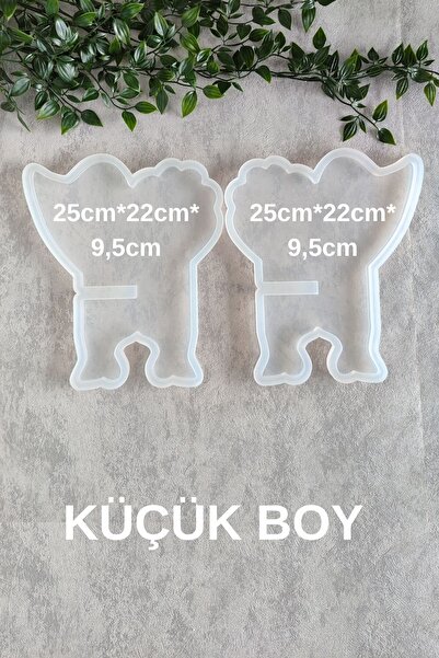 By Shesel KELEBEK KÜÇÜK RAHLE SETİ EPOKSİ SİLİKON KALIBI