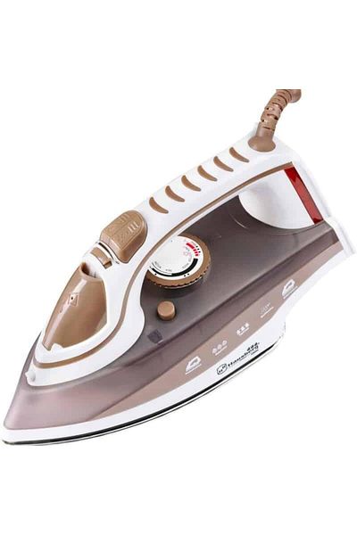 Hausberg Iron HB-7831MR, stainless steel soleplate, 2200W, brown