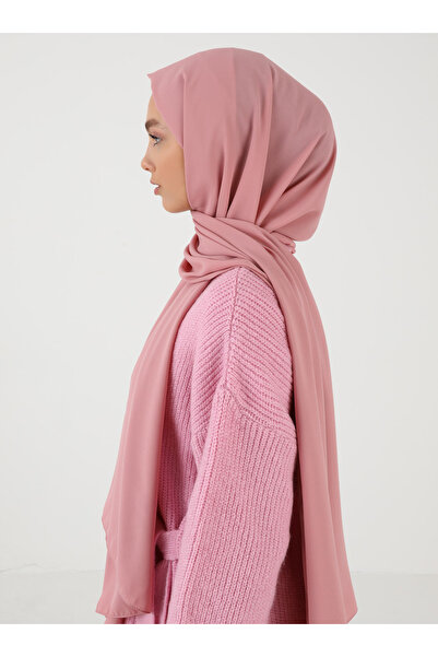 Tuva Şal Women's Crepe Shawl Powder393417