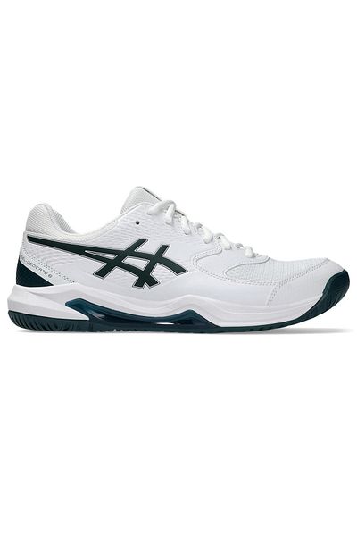 Asics Gel-dedicate 8 ανδρικά λευκά παπούτσια τένις 1041a408-104