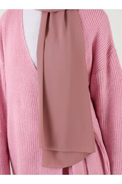 Tuva Şal Women's Crepe Shawl Light Dried Rose393414