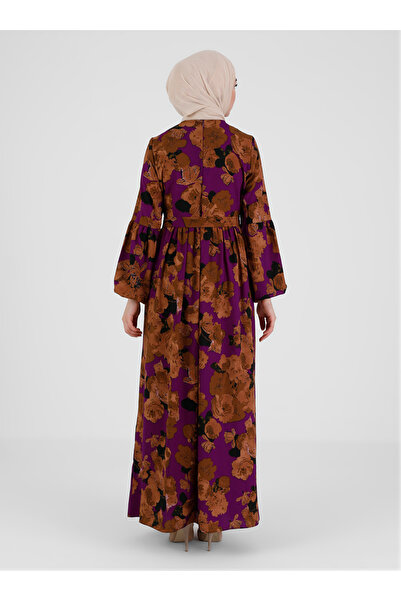 Tavin Women's Purple Patterned Dress1751674