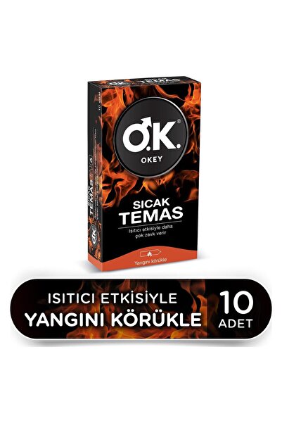 Okey Prezervatif 10 Adet - Sıcak Temas