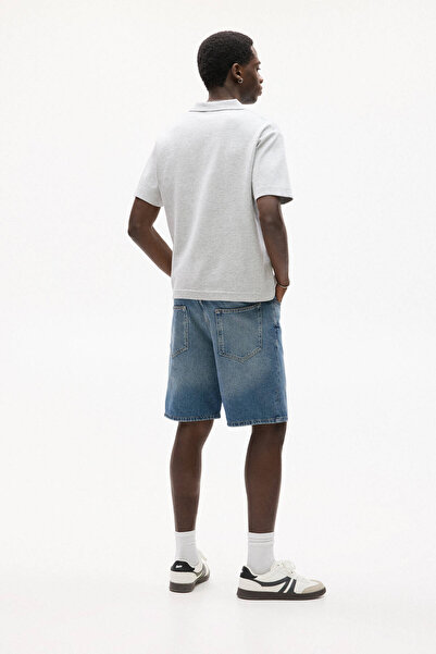 Pull & Bear Standard fit denim bermuda şort