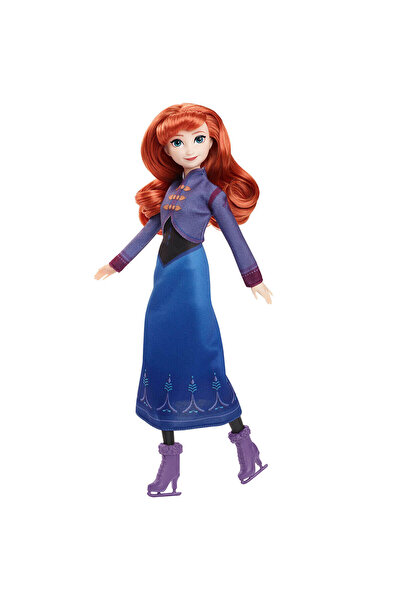 Disney Frozen Disney Karlar Ülkesi Buz Pateni Temalı Anna Bebek JBG54