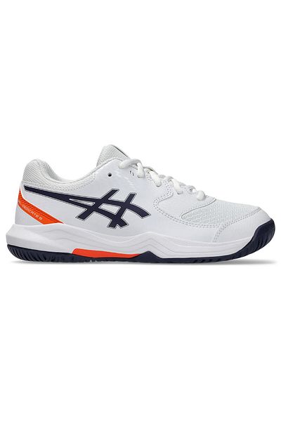 Asics Gel-Dedicate 8 Gs Kids White Tennis Shoes 1044A077-104