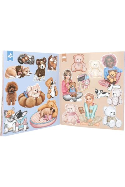 Top Model Team Teddy Sticker - World Book