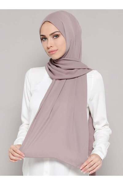Tuva Şal Women's Crepe Shawl Mink393415