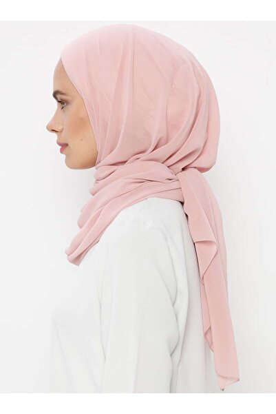 Ecardin Σάλι σιφόν με κορδέλα - πούδρα -