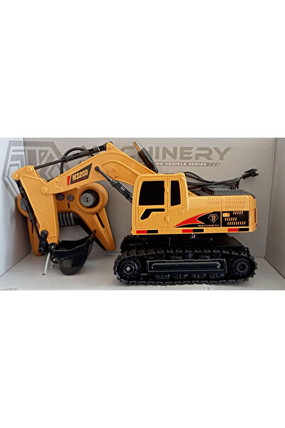 PeriYedi Ekskavatör Şarjlı Uzaktan Kumandalı Kepçe Ekskavatör Hareketli 1:20 Ölçek