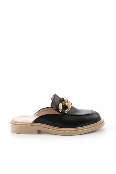 Bambi Women's Black Slippers K04640040209