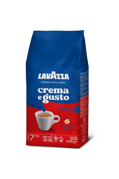 LavAzza Káva boabe Lavazza Crema e Gusto Classico, 1kg