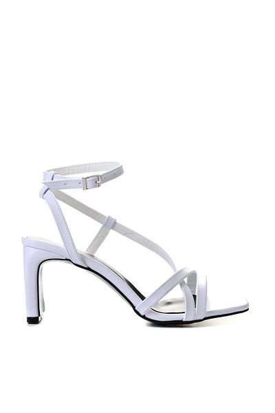 Bambi White Women's Classic Heeled Shoes K05575000109