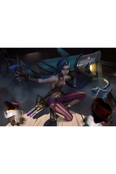 OEM Αφίσα Arcane Jinx, 61x90εκ., αφίσα1808, Zumzeria