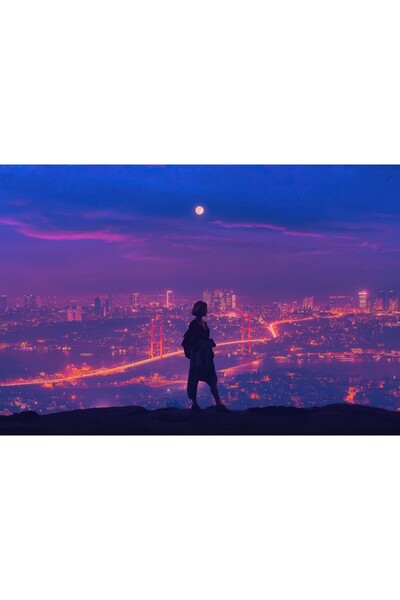 OEM Ψηφιακή αφίσα Love Of City, 61x90εκ., poster1044, Zumzeria