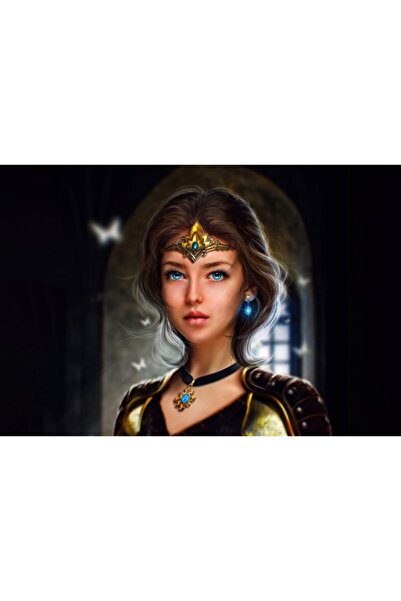 OEM Αφίσα Πολεμίστρια Όμορφη Πριγκίπισσα, 61x90εκ., poster1658, Zumzeria