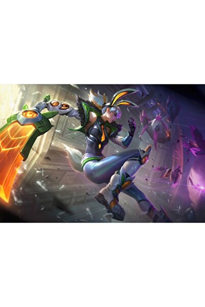 OEM Αφίσα 2022 Riven League Of Legends, 61x90εκ., αφίσα706, Zumzeria