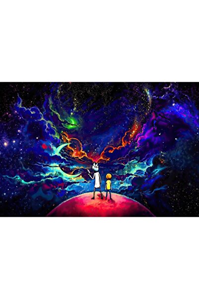 OEM Poster Rick And Morty Orange Space, 61x90cm, Zumzeria ®