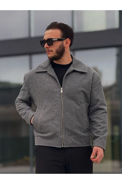 KINGAF Men's Stamp Jacket