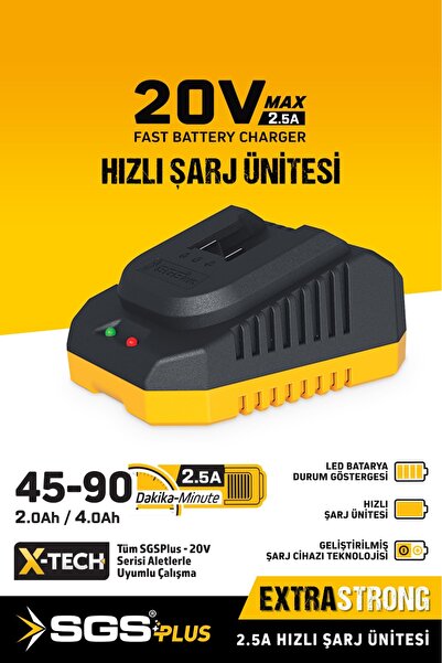 SGS 5499 2.5a Hızlı Şarj Ünitesi