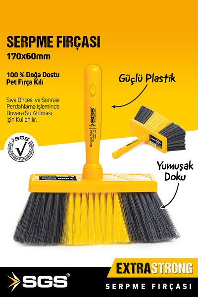 SGS 4160 Sprinkling Brush and Cleaning Brush
