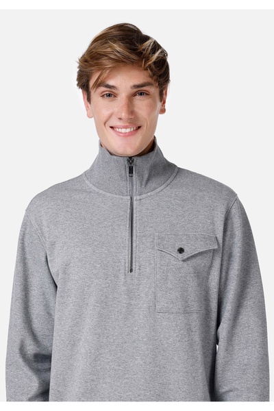 Colin's Gri Erkek Tshirt U.kol