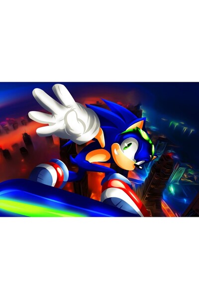 OEM Poster Sonic Riders Un Gravitify, 61x90cm, poster473, Zumzeria ®
