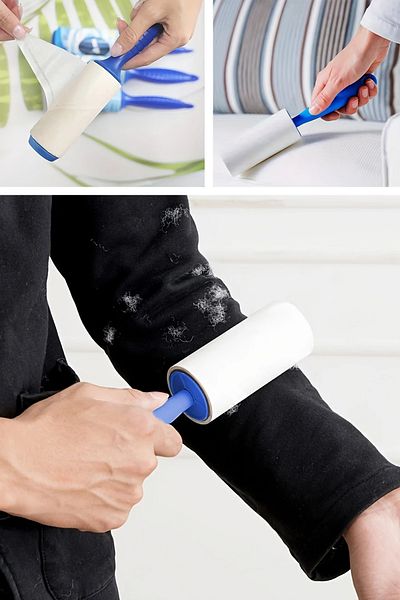 Nactumu Reusable Easy Tear Pet Hair Remover Roller