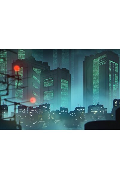 OEM Poster Huge City Building, 61x90cm, poster1233, Zumzeria ®