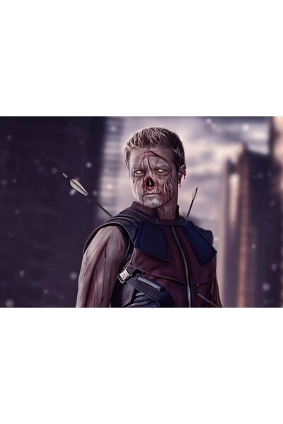 OEM Poster Hawkeye X Zombie What If, 61x90cm, poster1571, Zumzeria ®