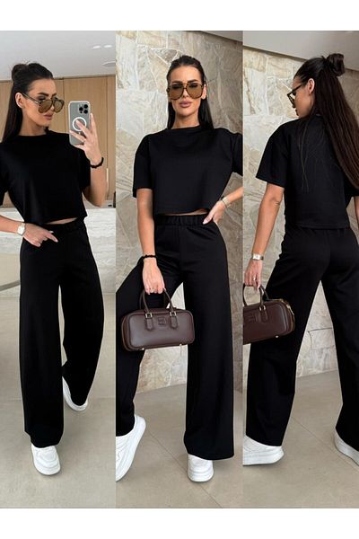 adorashop Anabel Viscose Pants And T-Shirt Set It7108