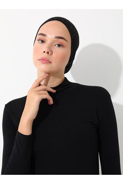 Tuva Black Stone Detailed Practical Pipe Bonnet