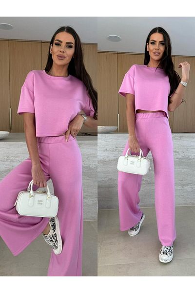 adorashop Anabel Viscose Pants And T-Shirt Set It7108