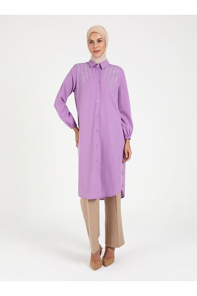 Por La Cara Lilac Tunic - Por La Cara Design