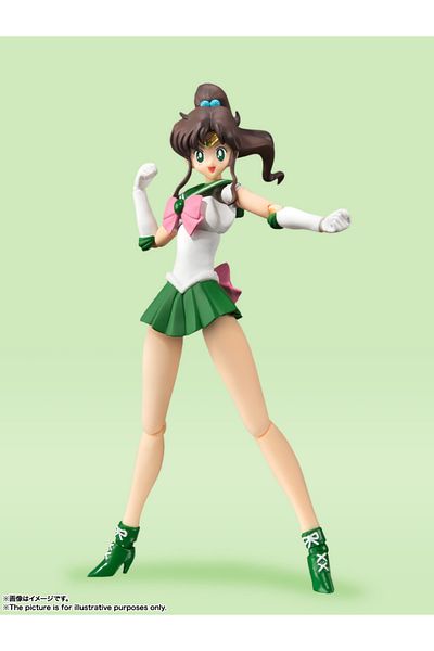 BANDAI Tamashii Nations Sailor Moon Sailor Jupiter Animation Color Edition Bandai S.H.Figuarts Shf Figure
