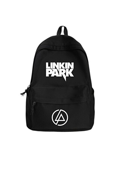 weywot حقيبة ظهر مدرسية مطبوعة بشعار Linkin Park، وغرفة الدراسة، والدورة