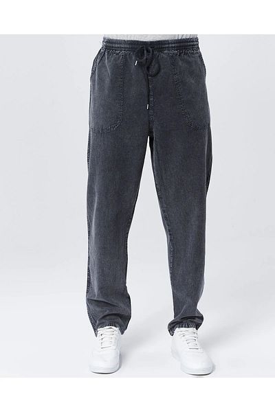 BAW COMPANY Men's 100% Cotton Elastic Waist Relaxed Pants Pajamas