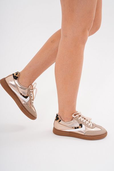 La Limar Women Gold Sneaker Sneakers