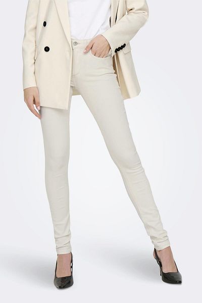 ONLY ONLBLUSH MID SKINNY DNM DOT019 ECRU Pantofi pentru bărbați